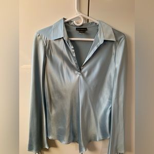 COPY - Banana Republic light blue silk tunic size small